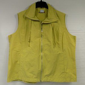 Columbia Olive Green Women's Vest Size 2X